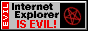 Evil internet explorer button